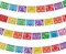 4 Pack Papel Picado Banner Cino de Mayo Fiesta Party Decorations